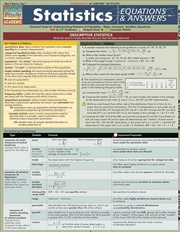 Buy Statistics Equations & Answers
