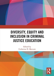 Buy Diversity, Equity and Inclusion in Criminal Justice Education