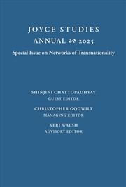 Buy Joyce Studies Annual 2025