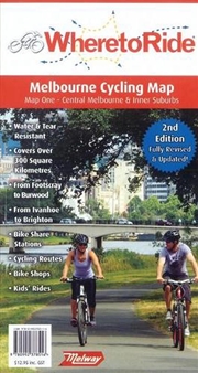 Buy Melbourne Map (Where to Ride)
