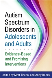 Buy Autism Spectrum Disorders in Adolescents and Adults