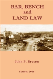 Buy Bar, Bench and Land Law