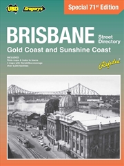 Buy Brisbane, Gold Coast & the Sunshine Coast Street Directory 71st Edition