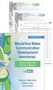 Buy MacArthur-Bates Communicative Development Inventories (CDI) Set