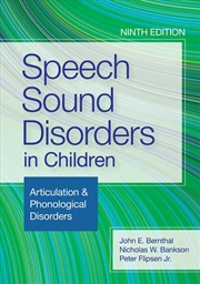 Buy Speech Sound Disorders in Children