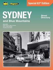 Buy Sydney & the Blue Mountains Street Directory 63rd Edition