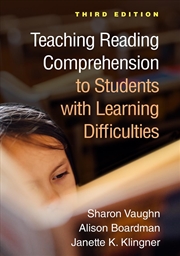 Buy Teaching Reading Comprehension to Students with Learning Difficulties, Third Edition