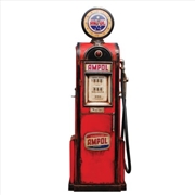 Buy Ampol Petrol Pump Metal Collectable - Red 150x50x30cm