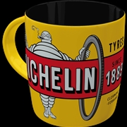 Buy Nostalgic-Art Ceramic Mug Michelin - Tyres Bibendum Yellow 8.5x9x8.5cm