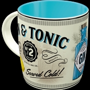 Buy Nostalgic-Art Ceramic Mug Gin & Tonic Served Cold 8.5x9x8.5cm