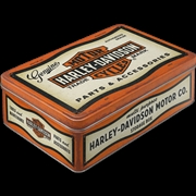 Buy Nostalgic-Art Flat Storage Tin Harley-Davidson - Parts & Accessories 23x16x7cm