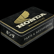 Buy Nostalgic-Art Flat Storage Tin Honda Mc - Parts & Accessories Gold 23x16x7cm