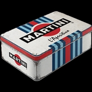 Buy Nostalgic-Art Flat Storage Tin Martini - L'aperitivo Racing Stripes 23x16x7cm