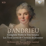 Buy Dandrieu: Complete Vn & Trio Sons Les Trois Livres