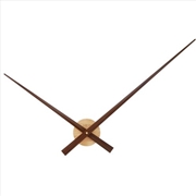 Buy NeXtime Hands Wall Clock 85cm - Walnut