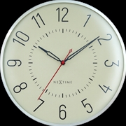 Buy NeXtime Rotterdam Wall Clock 30.5cm - Silver & Light Green
