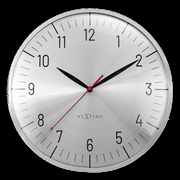 Buy NeXtime Frankfurt Wall Clock 30.5cm - Silver