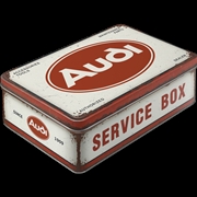 Buy Nostalgic-Art Flat Storage Tin Audi - Service Box 23x16x7cm
