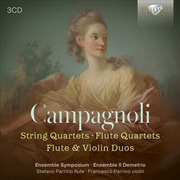 Buy Campagnoli: Str Qrts Flute Qrts Flute & Vn Duos