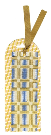 Buy From the Block Shop Studio: Desert Plaid Bookmark