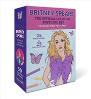 Buy Britney Spears: The Official Coloring Postcard Set