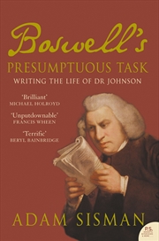 Buy Boswell's Presumptuous Task