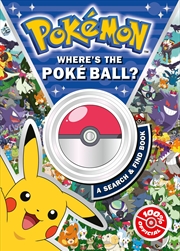 Buy Pokemon Where's The Poké Ball? A Search And Find Book