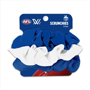 Buy AFL - North Melbourne Scrunchies 3Pk