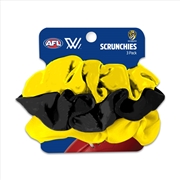 Buy AFL - Richmond Scrunchies 3Pk