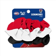 Buy AFL - St Kilda Scrunchies 3Pk