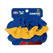 Buy AFL - West Coast Eagles Scrunchies 3Pk