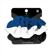 Buy Nrl - Bulldogs Scrunchies 3Pk