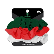 Buy Nrl - Rabbitohs Scrunchies 3Pk