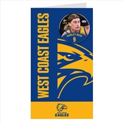 Buy AFL - West Coast Eagles Reid Greeting Card