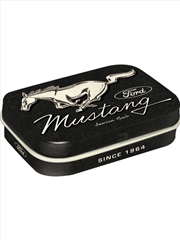 Buy Nostalgic-Art Mint Box Ford Mustang Horse Logo Black 4x6x2cm