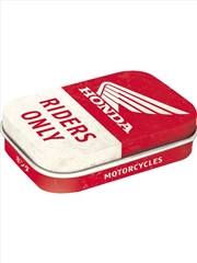 Buy Nostalgic-Art Mint Honda Mc - Riders Only 4x6x2cm