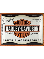 Buy Nostalgic-Art Large Sign Harley - Parts & Accessories 30x40x0.5cm