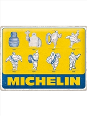 Buy Nostalgic-Art Large Sign Michelin - Logo Evolution 30x40x0.5cm