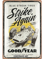 Buy Nostalgic-Art Medium Sign Goodyear - Blue Strikes Again 20x30x0.5cm