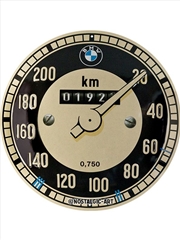 Buy Nostalgic-Art Round Sign BMW - Tachometer 35x35x0.5cm