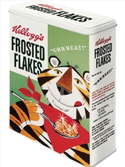 Buy Nostalgic-Art Tin Storage Box XL Kellogg's - Frosted Flakes Tony Tiger 8x19x26cm