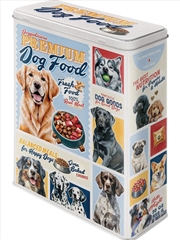 Buy Nostalgic-Art Tin Storage Box XL Premium Dog Food 8x19x26cm