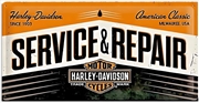 Buy Nostalgic-Art Long Sign Harley Service & Repair 25x50x0.3cm