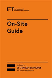 Buy On-Site Guide (BS 7671
2018+A4:2026)