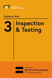 Buy Guidance Note 3: Inspection & Testing