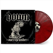 Buy Over The Under - Red And Black Marbled Vinyl