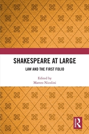 Buy Shakespeare at Large