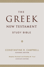 Buy The Greek New Testament Study Bible