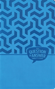 Buy NIrV, Question and Answer Bible for Kids, Blue, Comfort Print