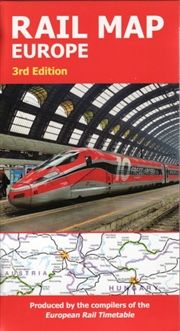Buy Rail Map Europe : 3rd Edition